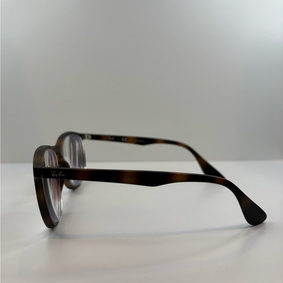 FRAMES ONLY - RayBan RB7046 5365 Tortoise shell full rim eyeglasses 51•18•140 - Picture 6 of 15